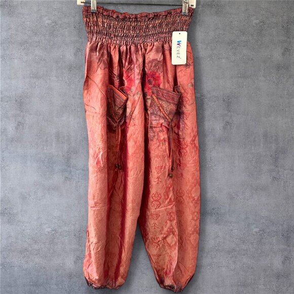 WEVEZ SILK JOGGER PANT INDIA - Picture 1 of 3